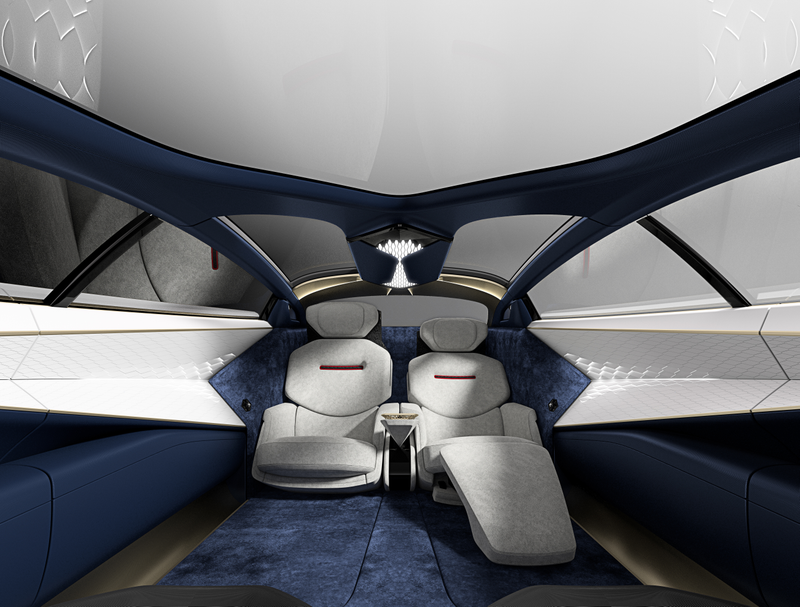 Illustration for article titled The Lagonda Vision Concept Is Aston Martin's Dreamy Luxurious Future